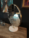 Miroir de coiffeuse anglais, années 70.webp