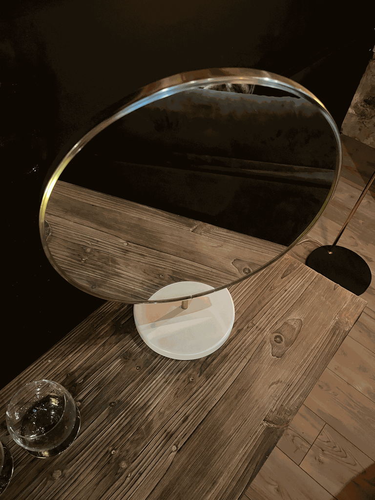 Miroir de coiffeuse anglais, années 70-4.webp