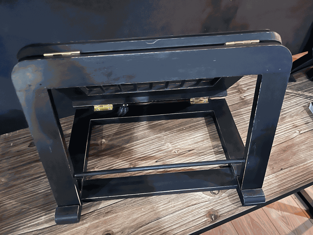 Repose livres en bois, noir-4.webp