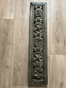 panneau en bois sculpté ,patine verte-1.webp