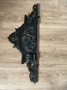 fronton en bois ,patine noire-1.webp