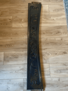 fronton en bois ,patine noire -1.webp