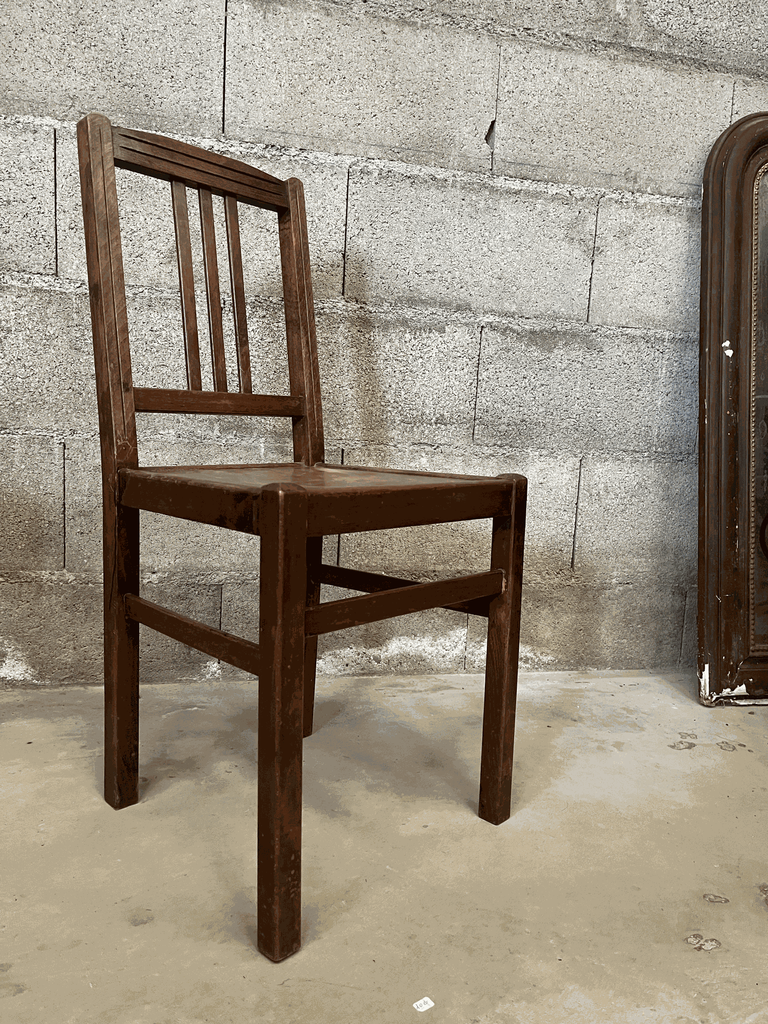 Chaise en bois ELF indislocable, années 55:60-1.webp