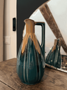vase en céramique bleu et marron ,années 60-4.webp