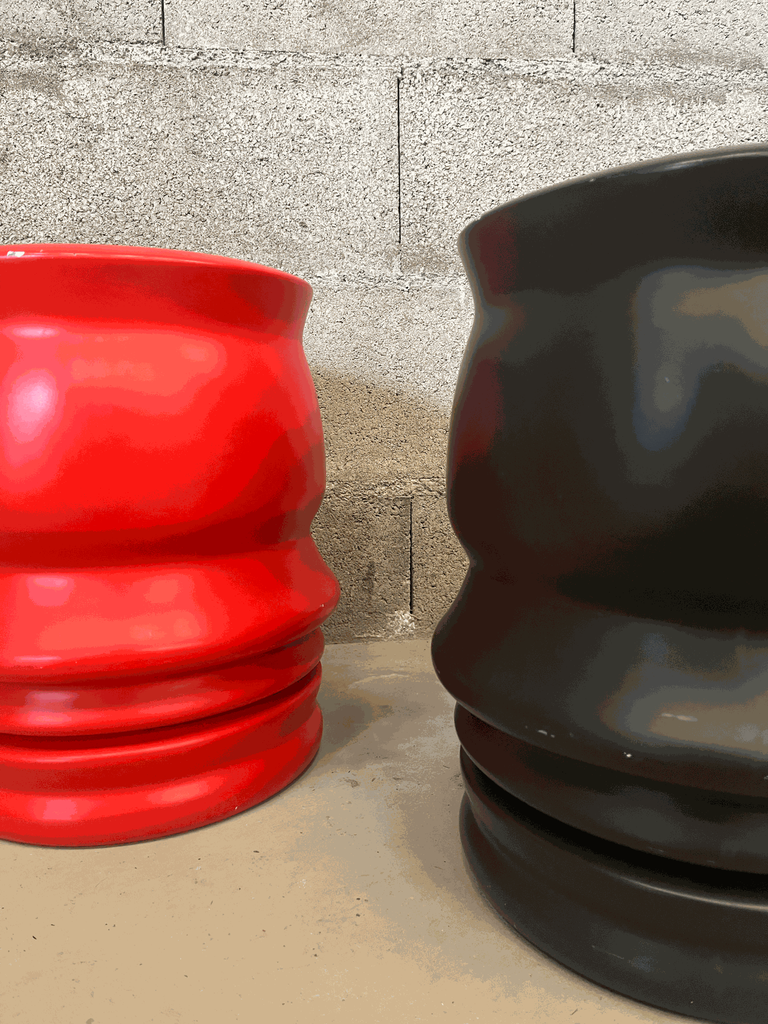 Tabouret fibre de verre, "RADL" modèle RAY de Claudio COLUCCI, année 1999-4.webp