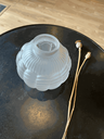vase boule blanc ,en verre dépoli "espaivert" france,art déco-2.webp