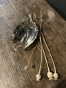 coupelle , vide-poche en corne en forme de feuille 3.webp