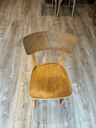 chaise en bois clair "thonet",années 50-1.webp