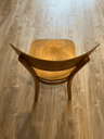 chaise en bois clair "thonet",années 50-2.webp