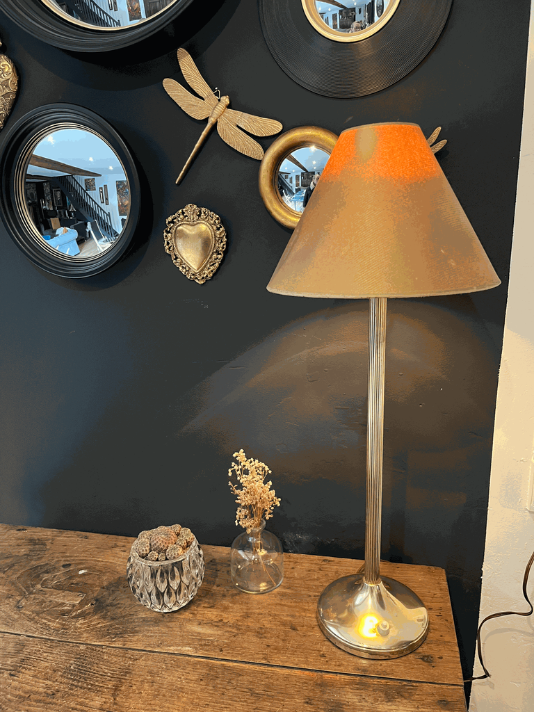 lampe en laiton ,'Bonnet',années 60-1.webp