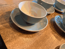 service à thé "villeroy&Boch",vert eau et blanc,années 50-4.webp
