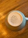 service à thé "villeroy&Boch",vert eau et blanc ,années 50-7.webp