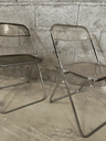 Chaise en plexiglas pliante, designer GIANCARLOPIRETTI pour CASTELLI, modèle PLIA-6.webp