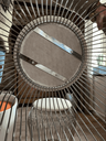 tabouret design,Platner Warren,assise refaite-6.webp