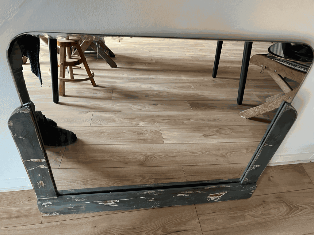 miroir en bois ,art déco ,rénové-2.webp