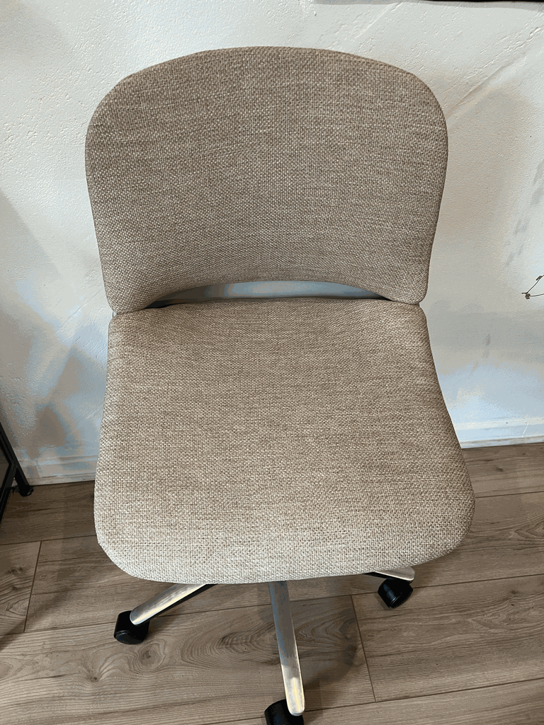 chaise de bureau 'whilkhann',années 70,rénovée,retapissée-1.webp