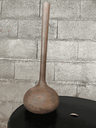 Vase BERLUZE en verre marmoréen beige, marron clair signé André DELATTE Nancy (1887-1953)-3.webp
