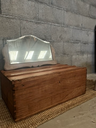 Miroir ancien, art déco, années 50-1.webp