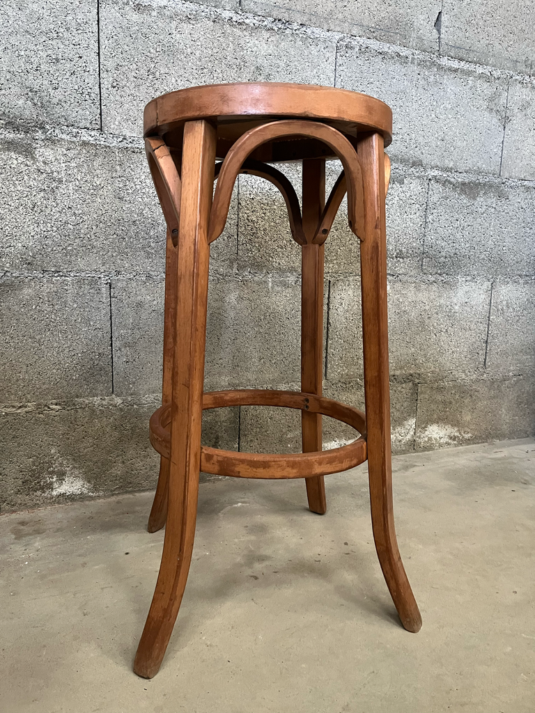 Tabouret de bar 'Baumann' en bois