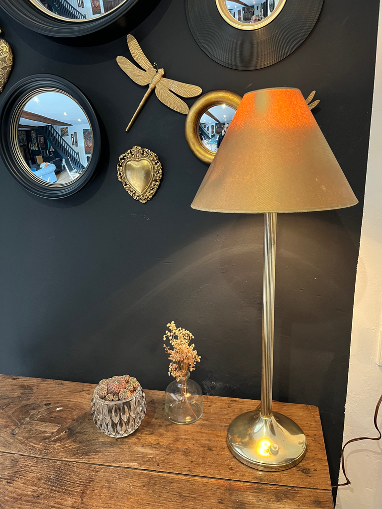 Lampe en laiton 'Bonnet'