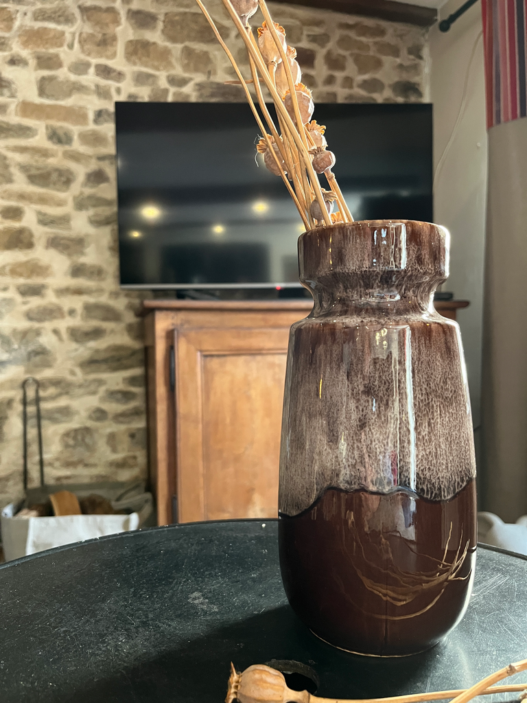 Vase en céramique, vintage