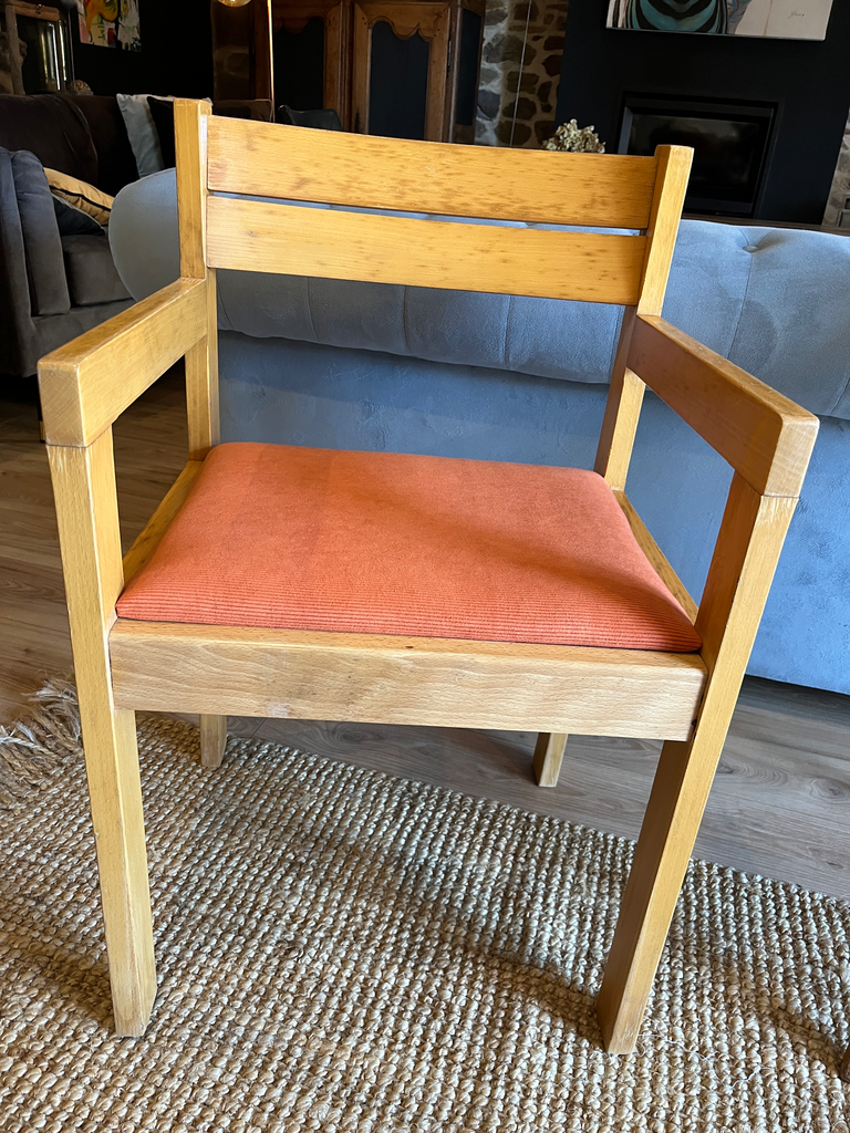 Fauteuil en bois 'Baumann'