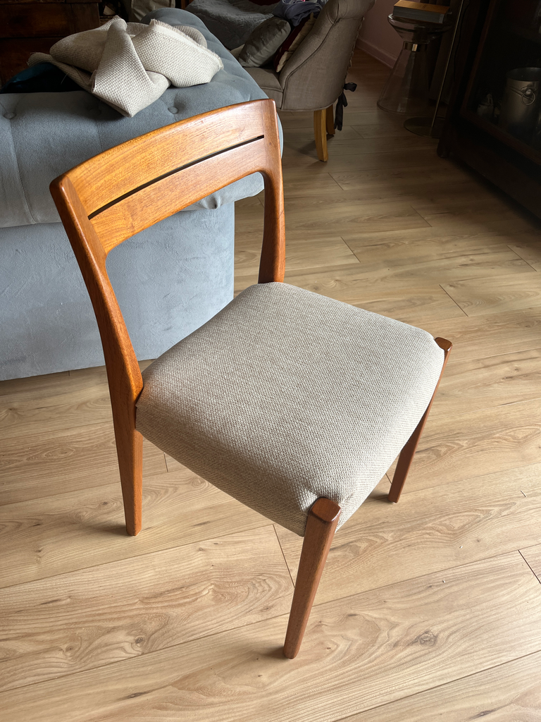 Chaise en teck vintage, 'Svegards of Markaryd'