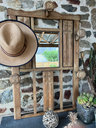 Vestiaire en bois mural