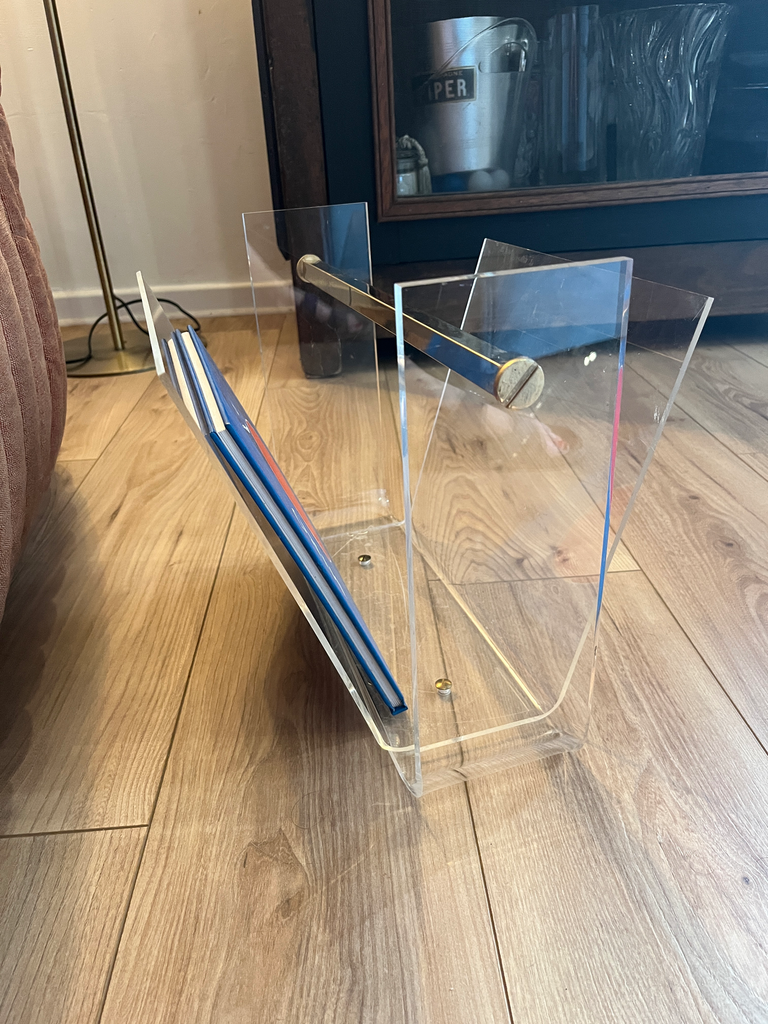 Porte-revues en plexi 'David Lange'