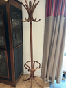 Porte-manteau en bois, années 50