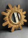Miroir étoile doré