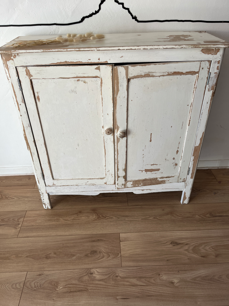 Meuble deux portes en bois