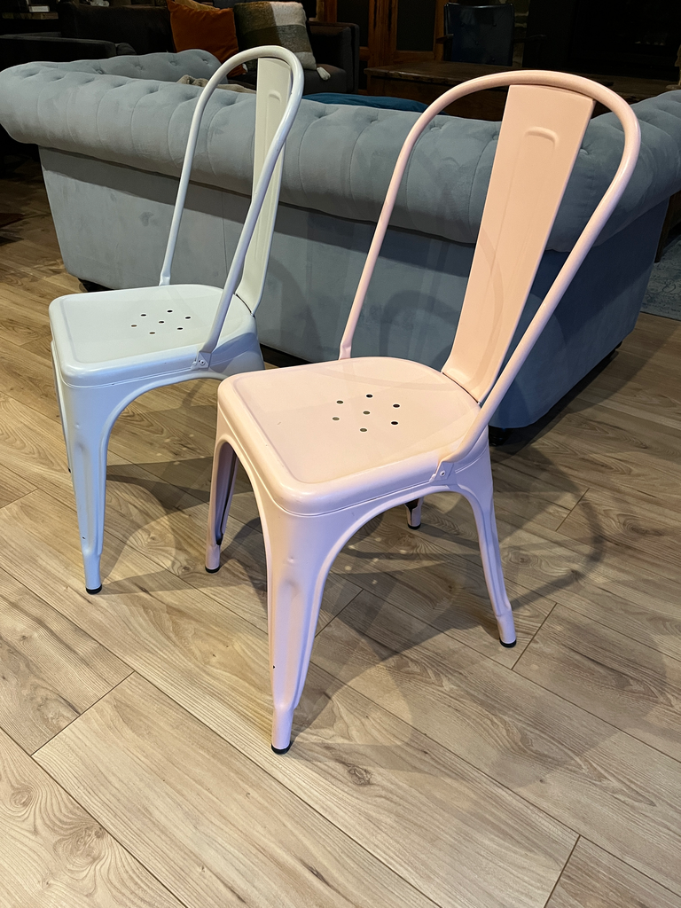 Chaise en métal 'Tolix'