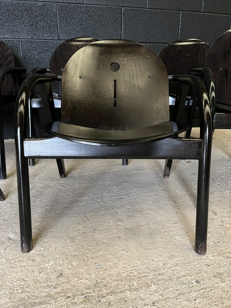 Fauteuil en bois 'Baumann'