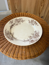 Grand plat rond, modèle 'Pompadour'