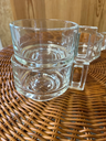 Série de six tasses à café, modèle 'Arno'