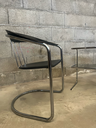 Chaise Cantilever Cnastra noire