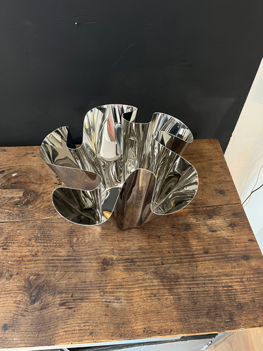 Vase design, en acier inoxydable, Philippi