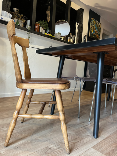 Chaise en bois 'baumann' 