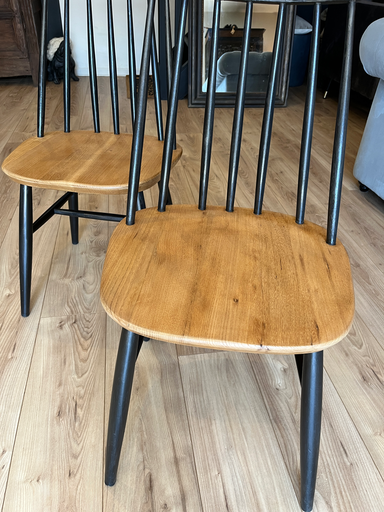 Chaise en bois scandinave
