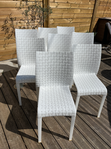 Chaise blanche 'Ami-Ami' Kartell