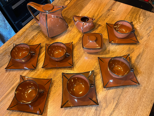 Service à thé 'Kyoto', des ateliers Montgolfier