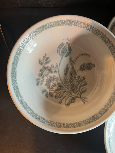 Service d'assiettes creuses 'Chaville'