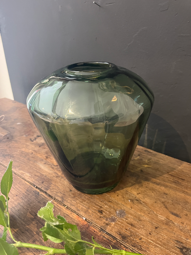 Vase en verre, style Art déco