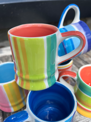 Lot de six tasses 'Whittard of Chelsea'