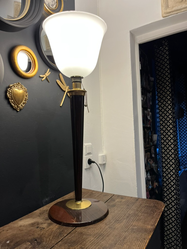 Magnifique lampe 'Mazda', art déco