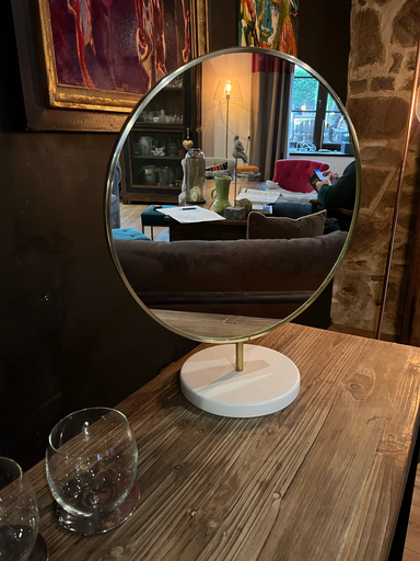 Miroir de coiffeuse